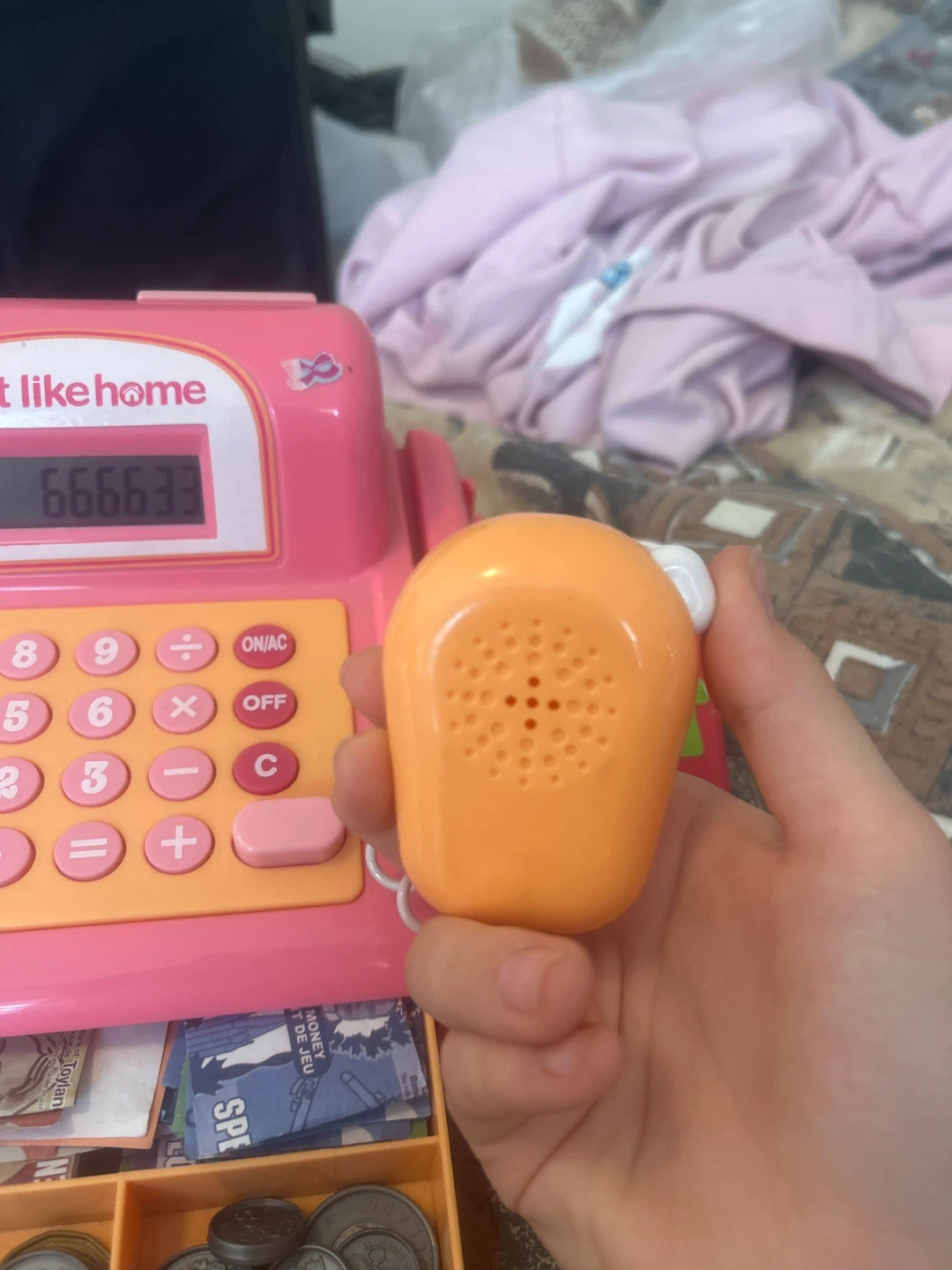 Just Like Home Toy Cash Register - photo 4