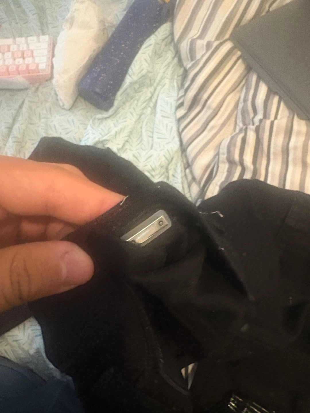 AMIRI Distressed Black Denim Jeans Size 38 - photo 3