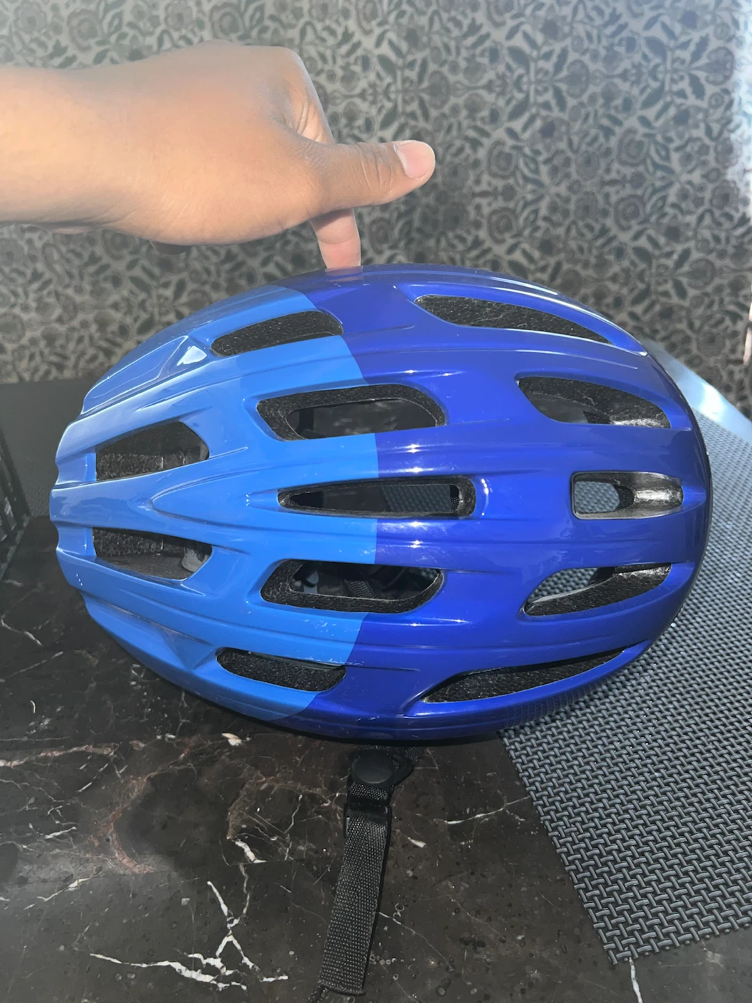 Supercycle Blue Bicycle Helmet - photo 2