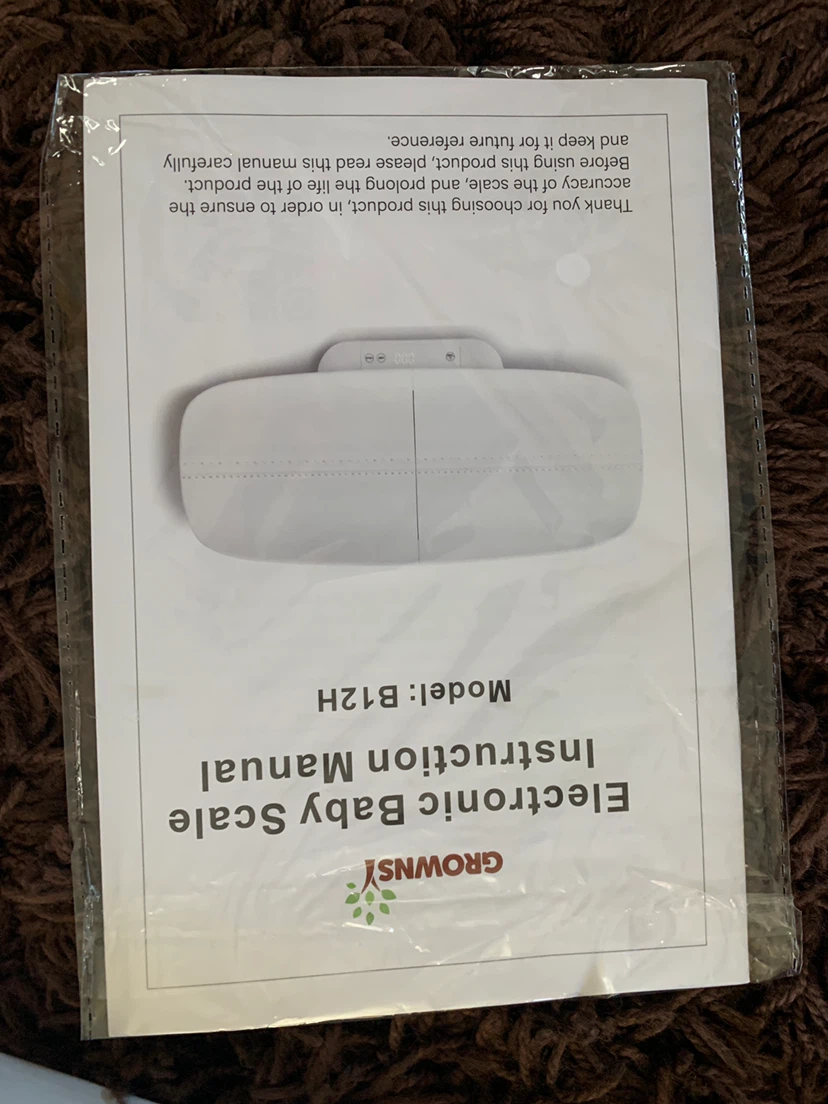 Grownsy Electronic Baby Scale Model B12H - photo 4