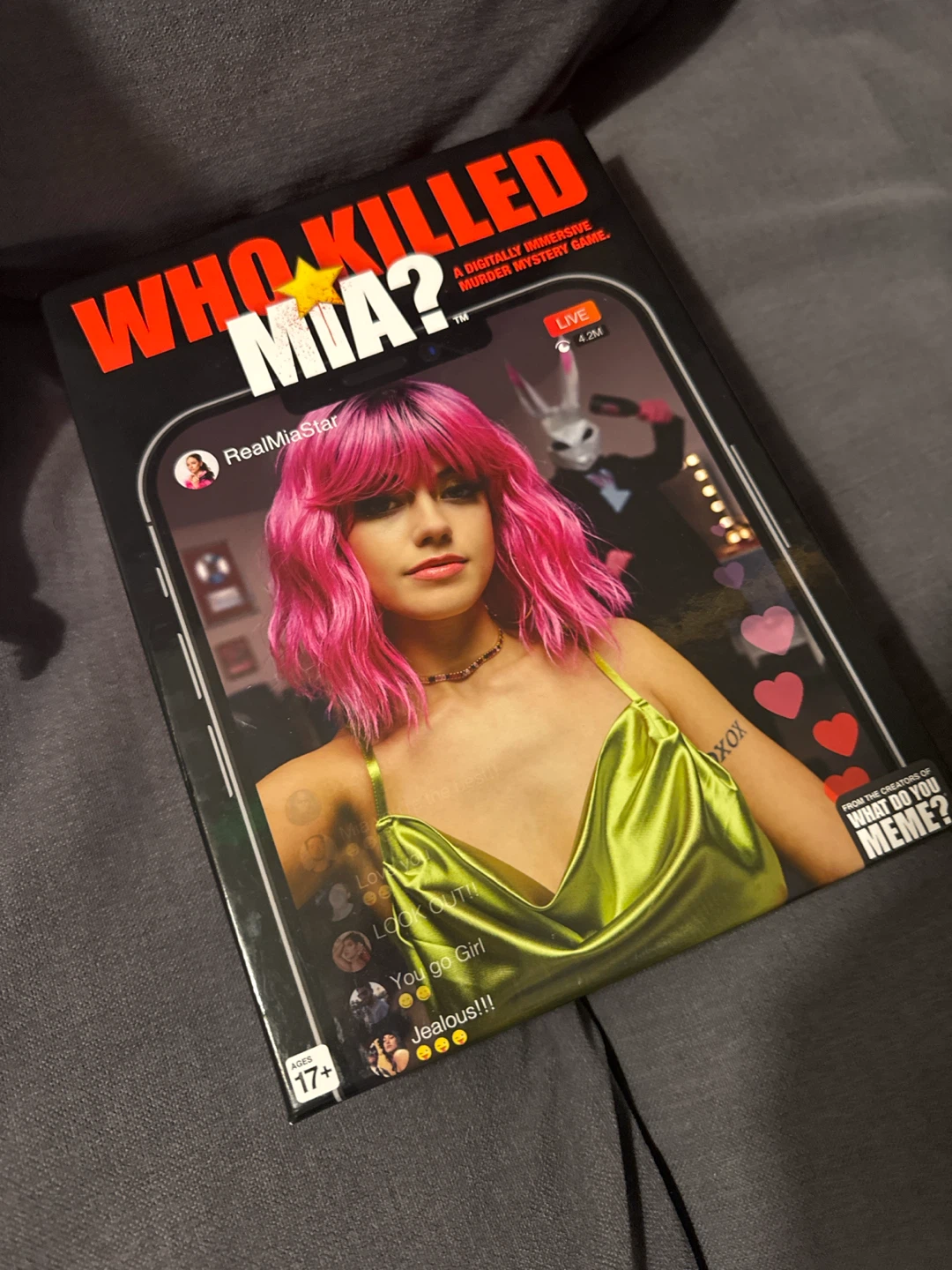 Who Killed Mia? Digitally Immersive Murder Mystery Game