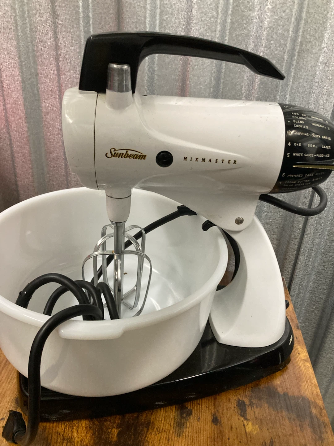 Vintage Sunbeam Mixmaster Stand Mixer