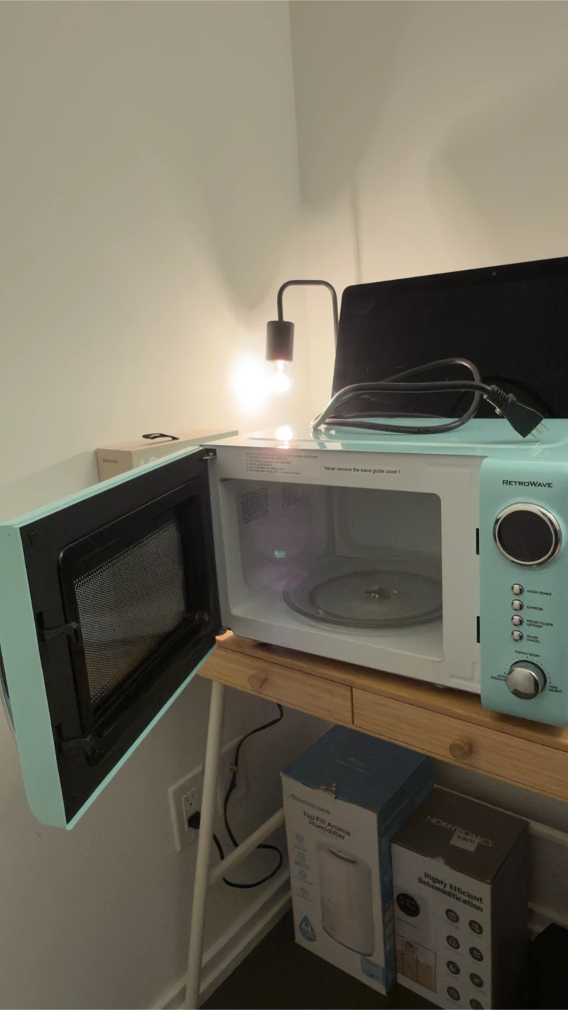 Nostalgia Retrowave Microwave - Aqua - photo 2