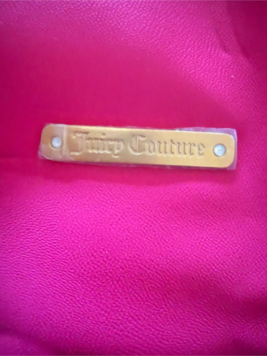 BRAND NEW • Large Sequenced JUICY COUTURE Tote • Hot Pink - photo 2