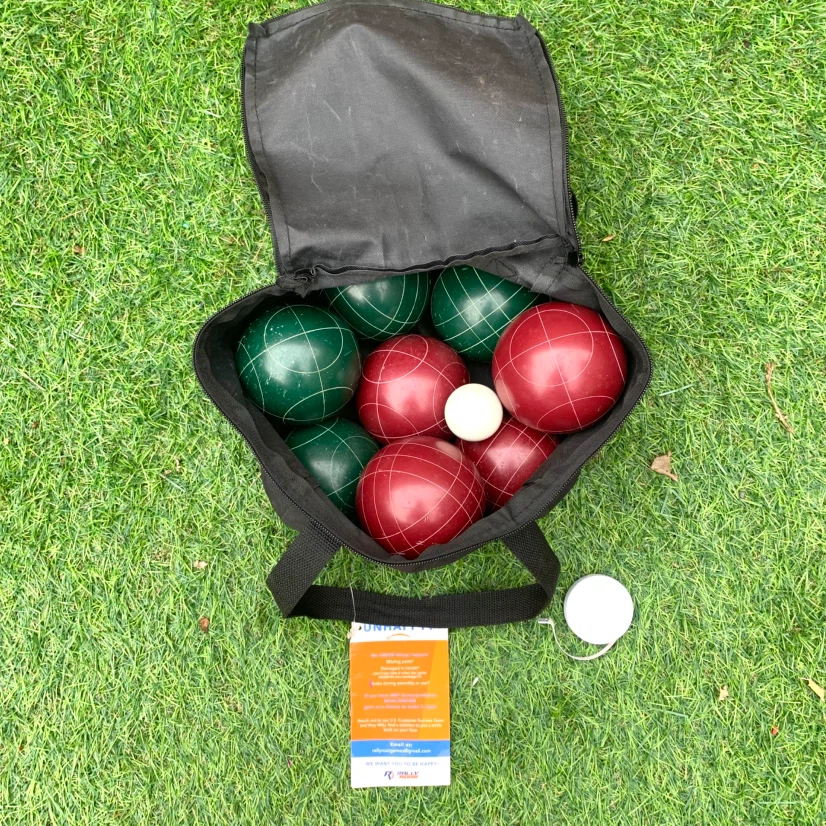 Bocce Ball Set with Carrying Case