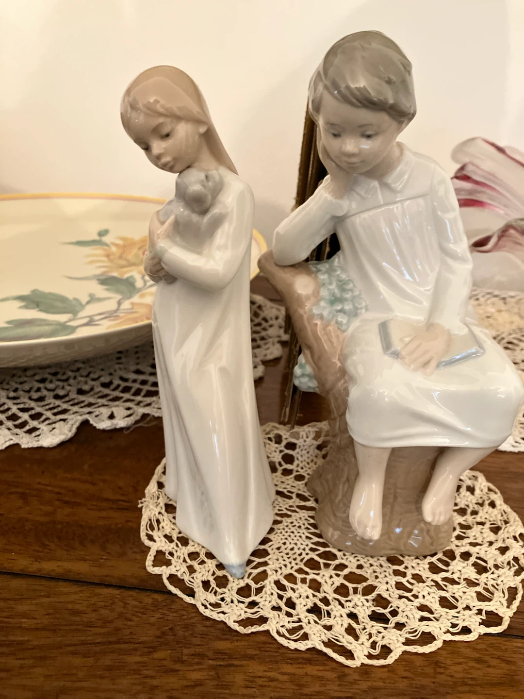 Lladro Porcelain Figurine Set