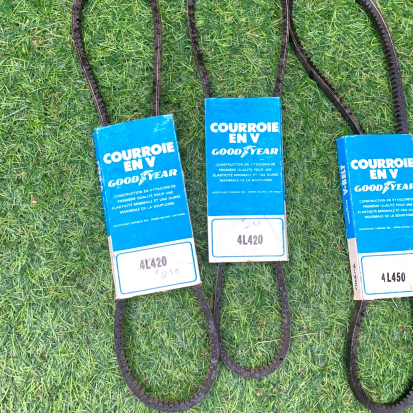 V-Belts Drive Belts Assorted Sizes Replacement Machine Belts - photo 3