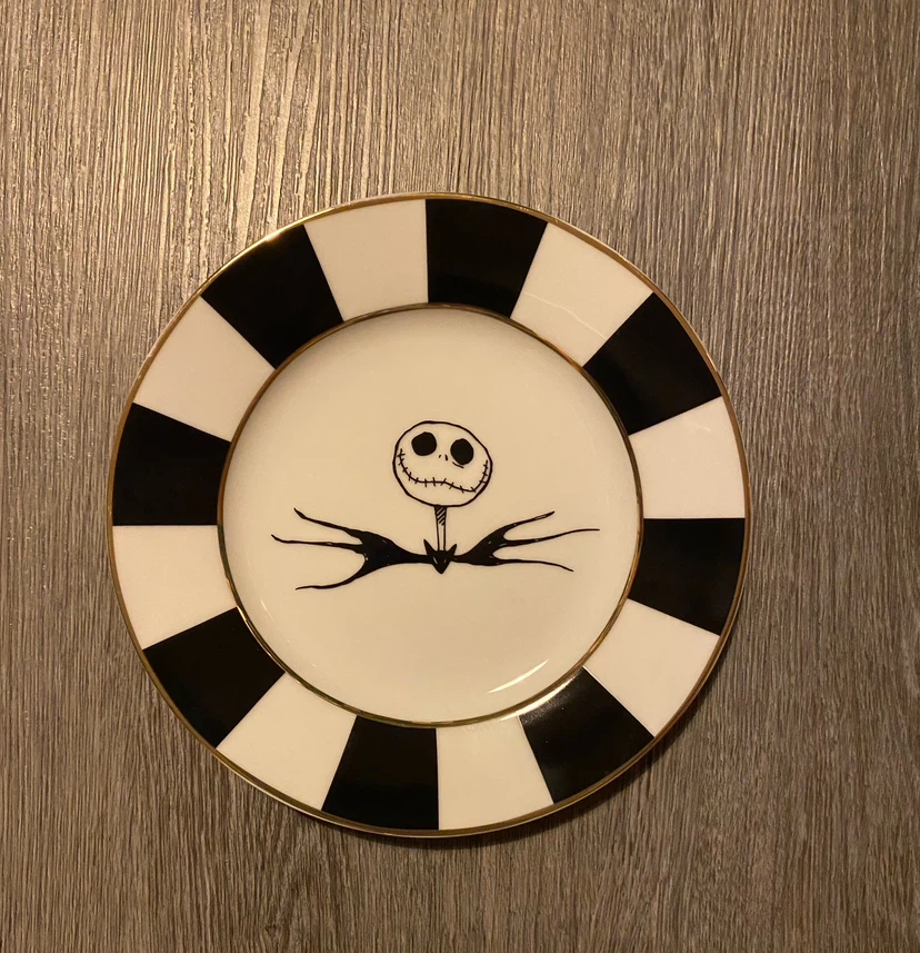 Nightmare Before Christmas plate