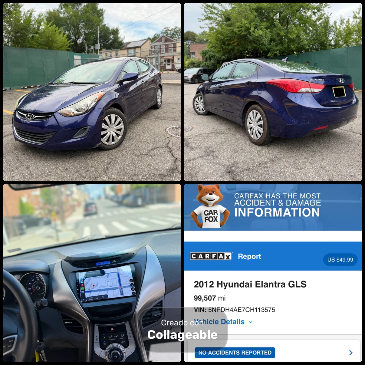 2012 Hyundai Elantra GLS