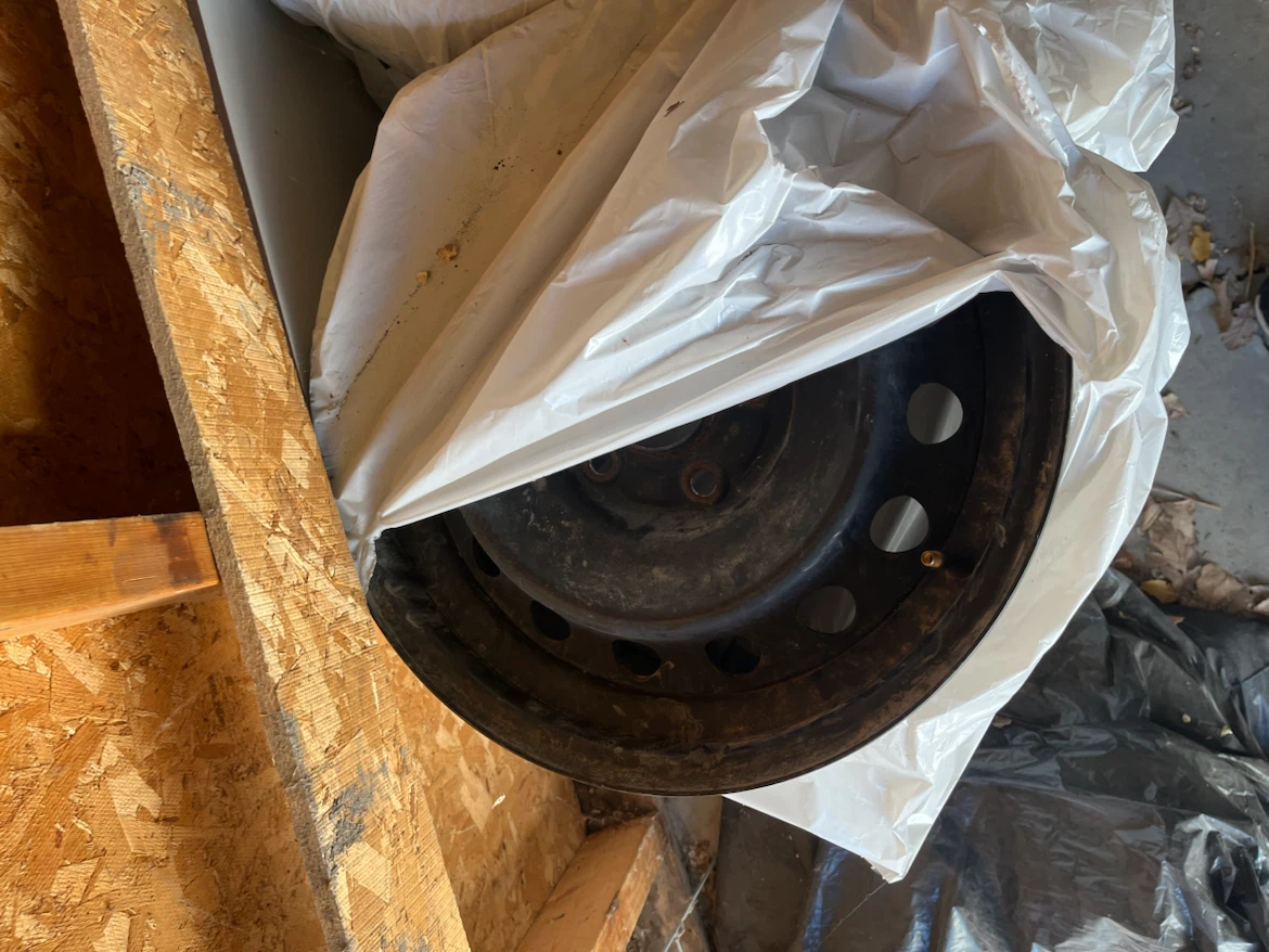 Set of 4 Steel Wheels rims 16 and 17 inch - photo 2