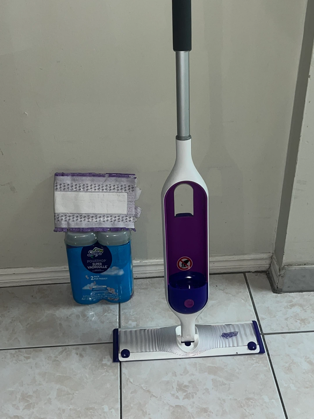 Swiffer PowerMop and Cleaning Solution Refills