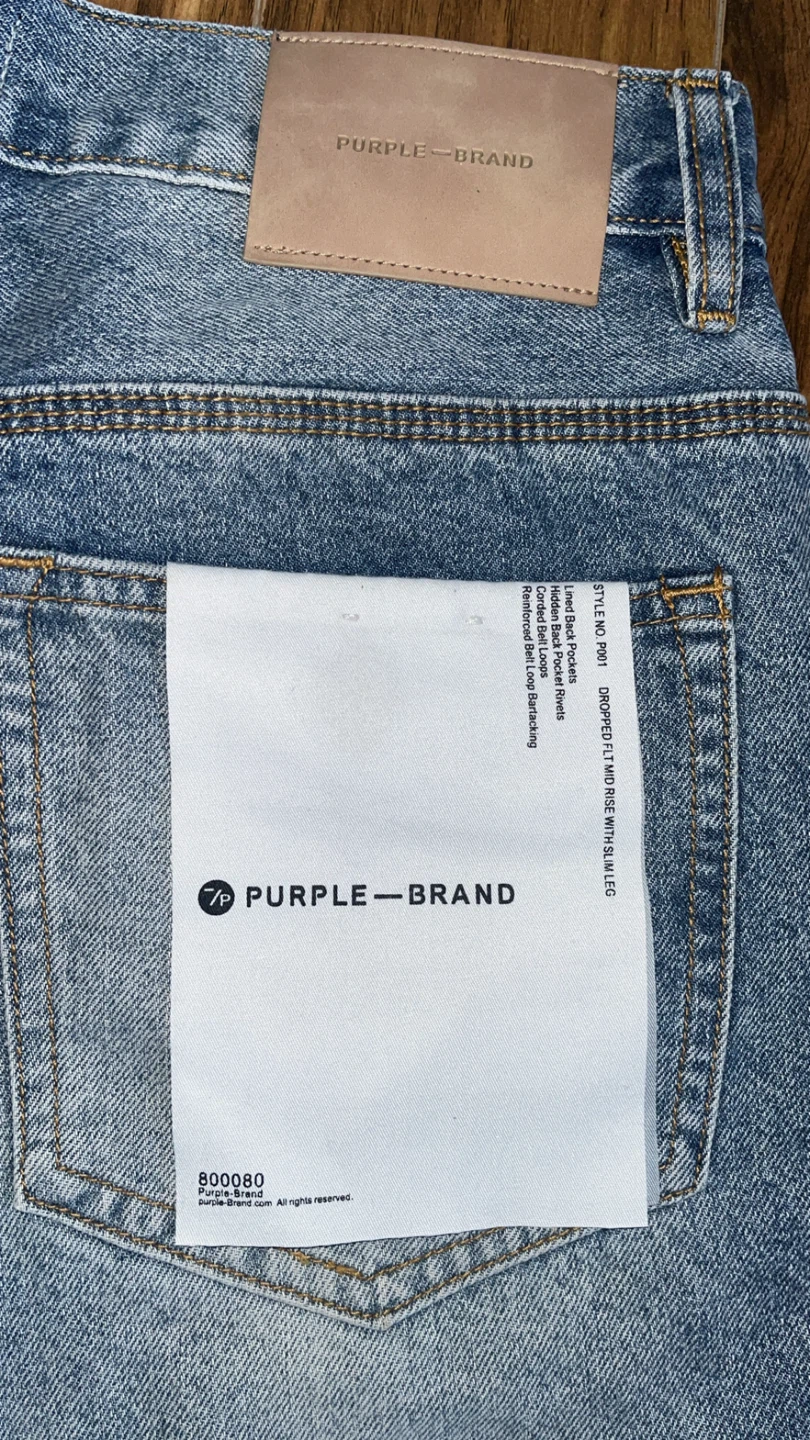 Purple Brand Rhinestone Jeans Size 31 - photo 4