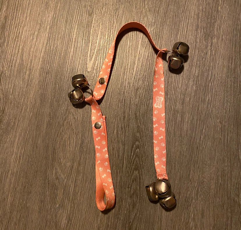 Dog potty training bells