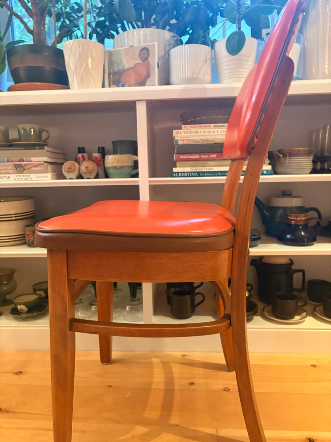 Vintage Mid-Century Modern Wooden Chair