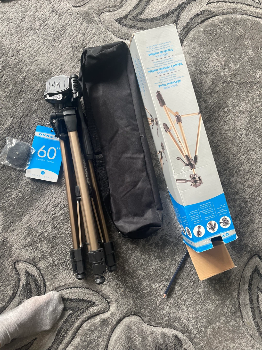 Dynex 60-inch All-Purpose Tripod