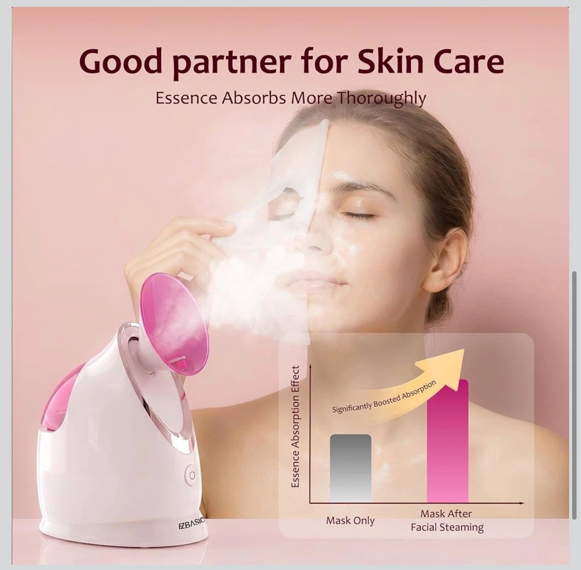 EZBASICS Ionic Facial Steamer - photo 4