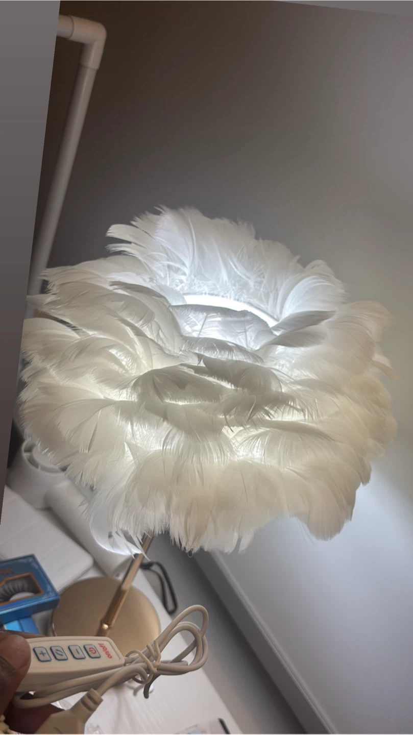 Fur lamp