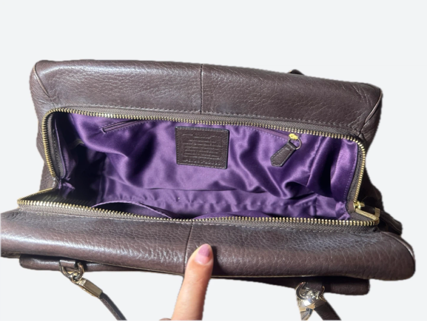 Coach Leather Handbag - photo 2