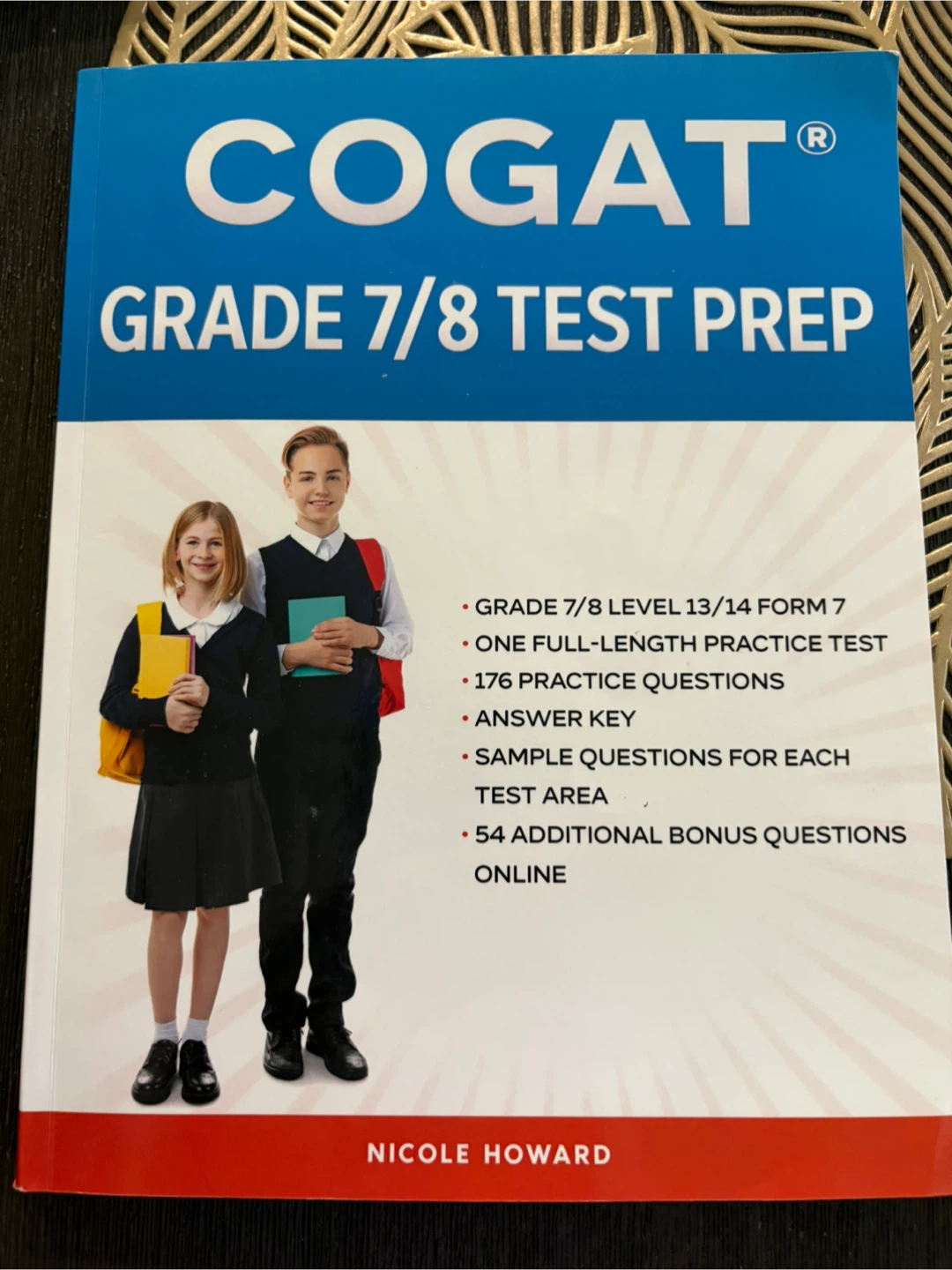 Gifted test CoGat book for grade 7/8