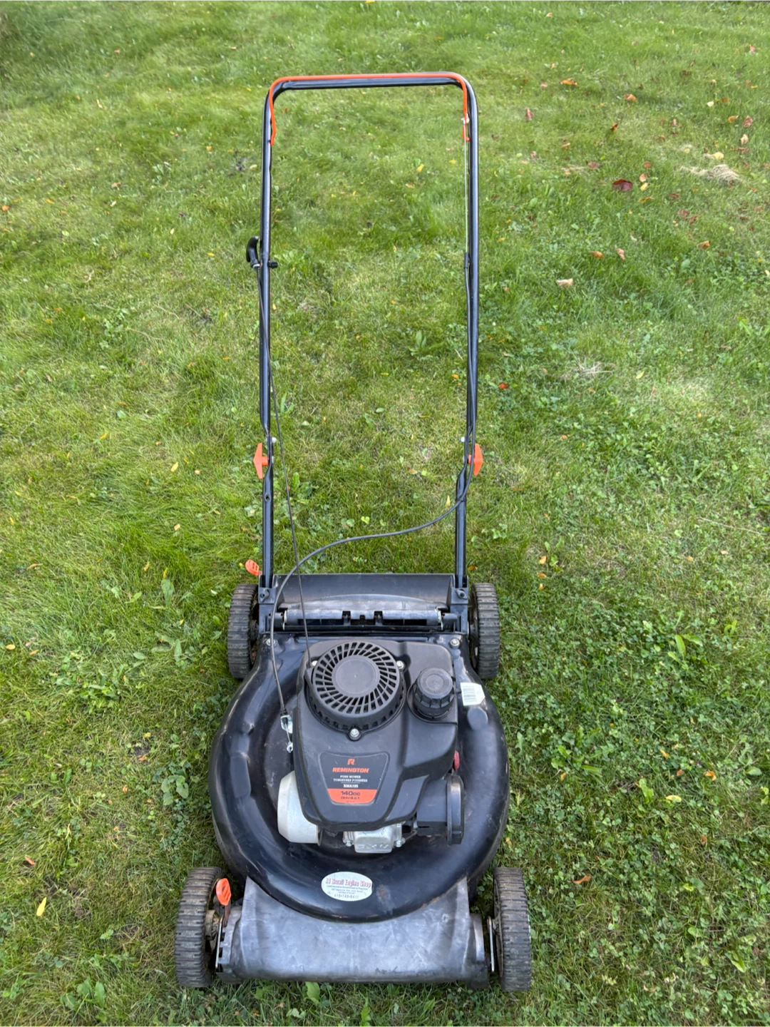Remington RMA155 Push Mower 140cc