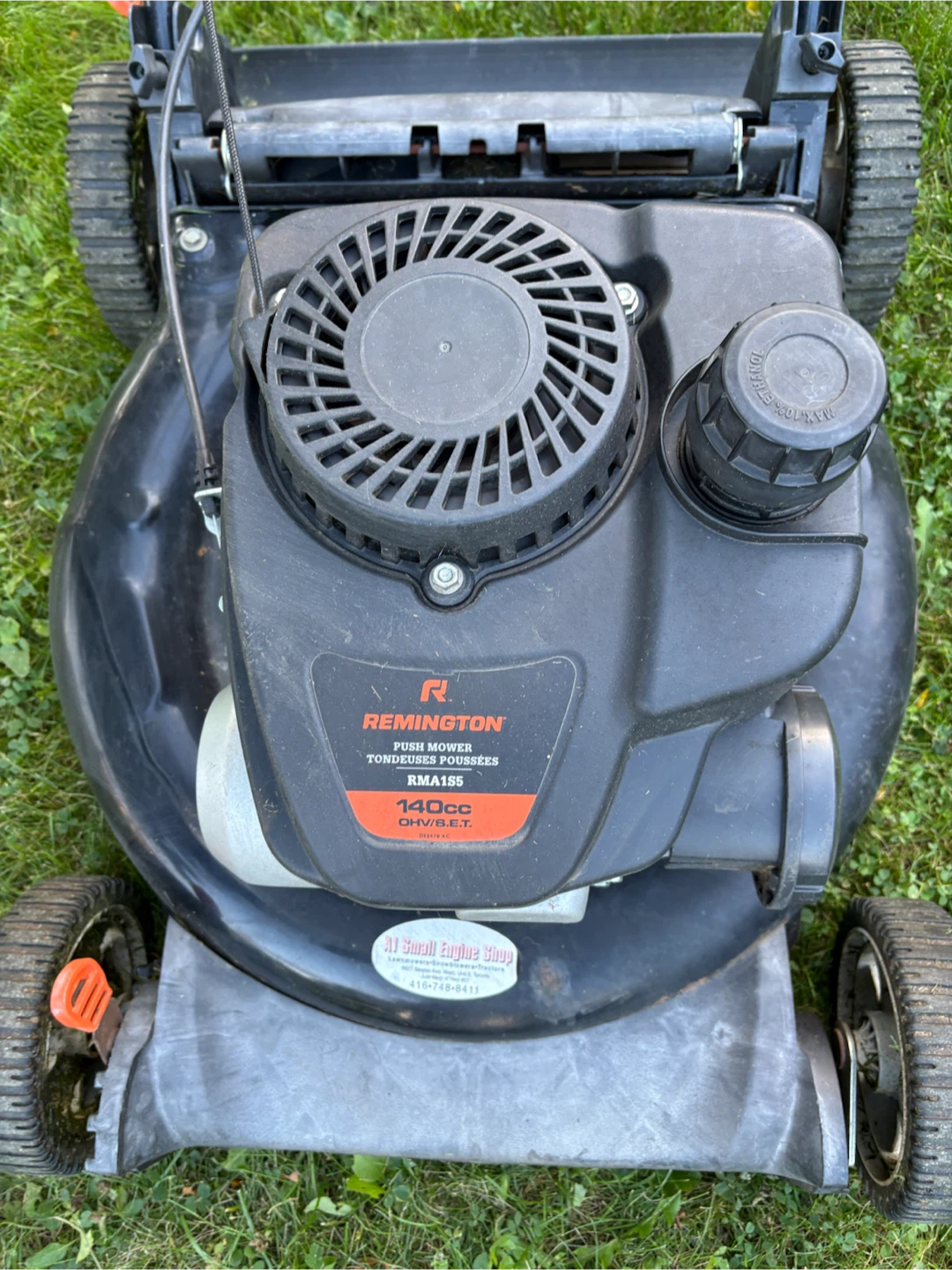 Remington RMA155 Push Mower 140cc - photo 2