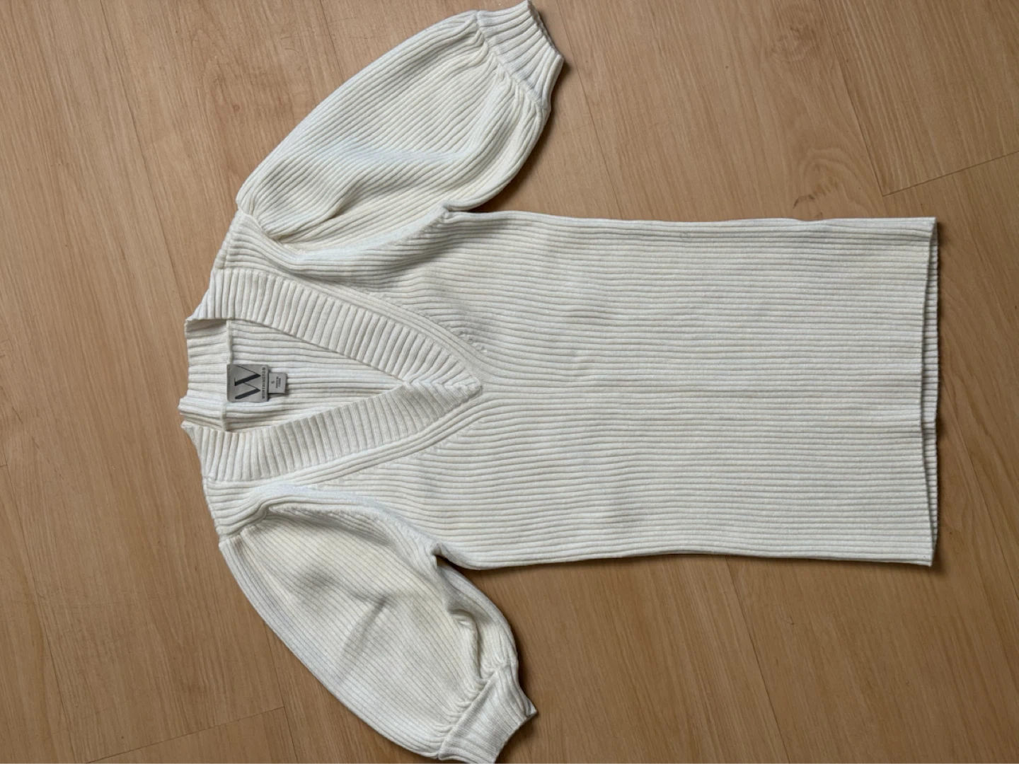 Worthington White Ribbed Knit Top - photo 3