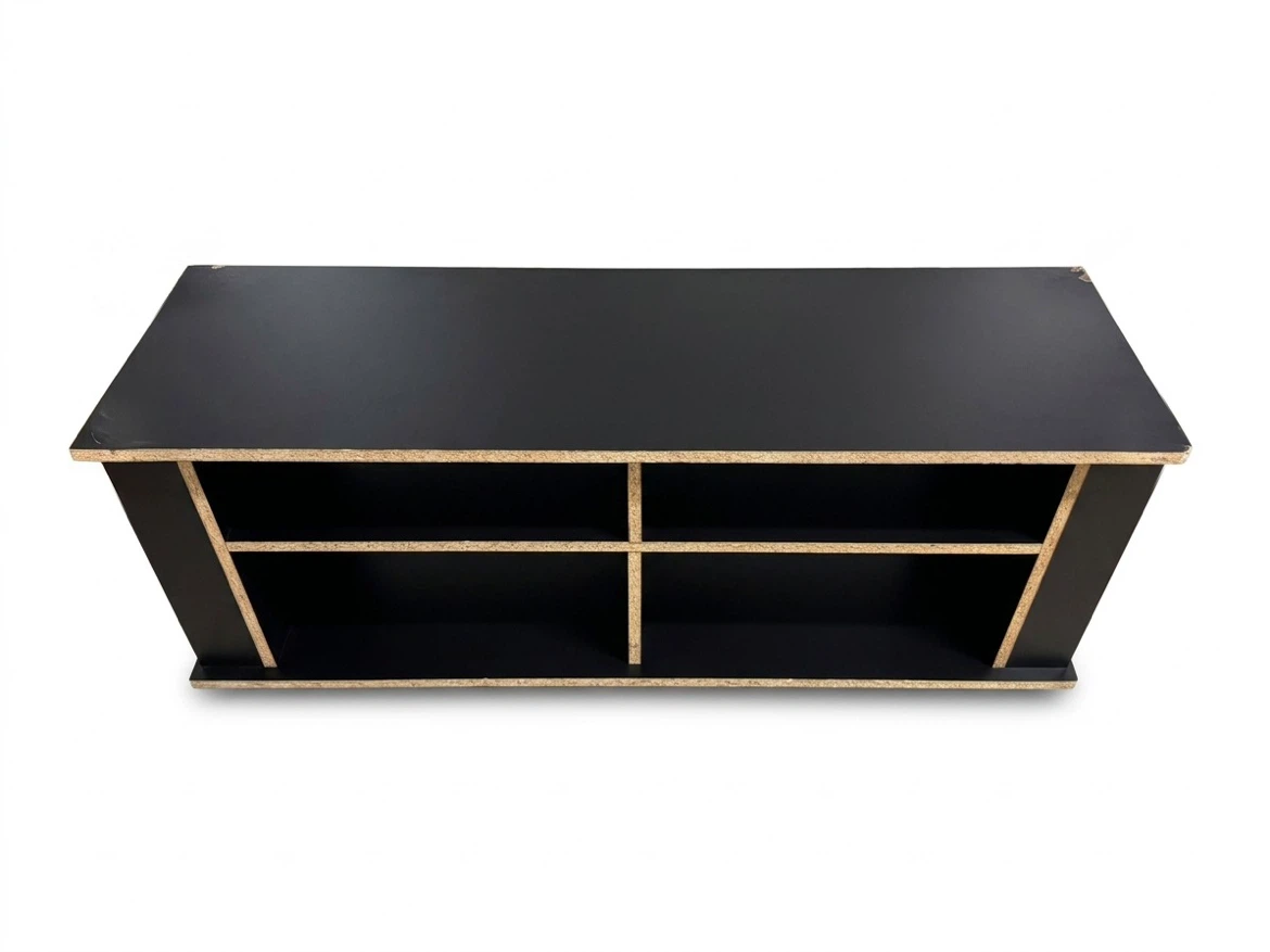 Black Media Console Unit - photo 4