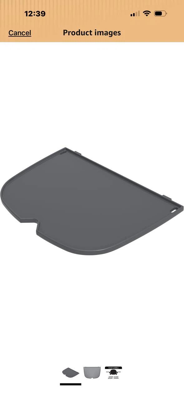 H983) Weber Q Half Griddle – New – $65 - photo 2