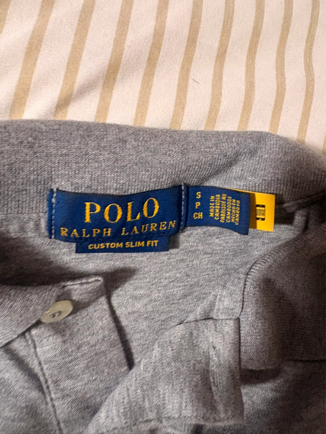Polo Ralph Lauren Custom Slim Fit Polo Shirt - Grey - photo 2