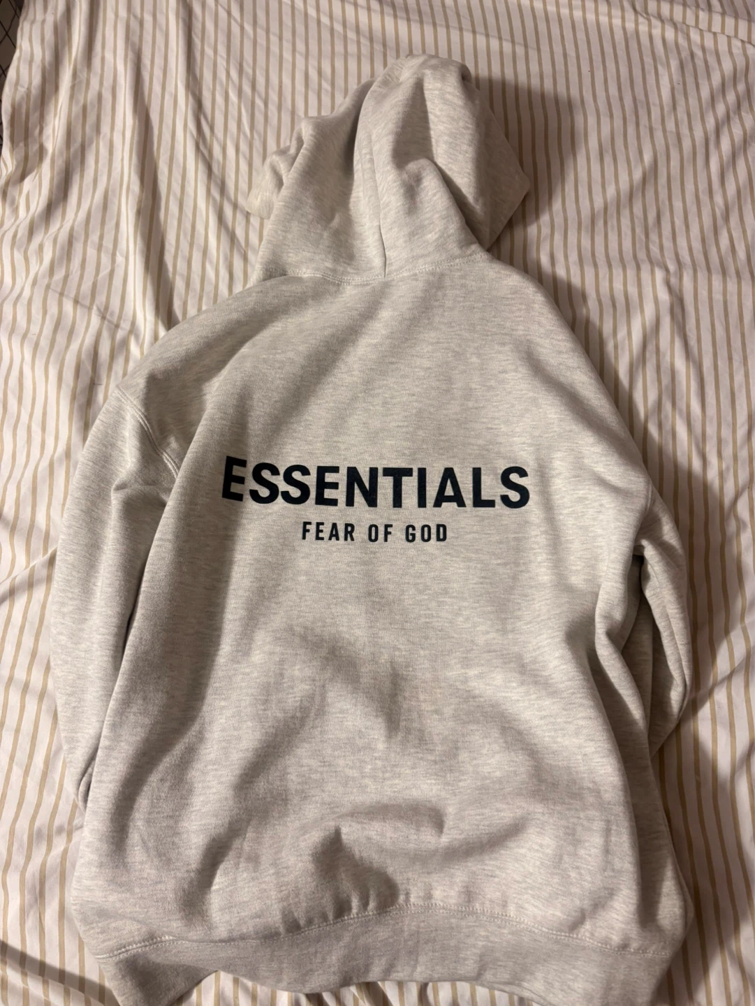 Essentials Fear of God Hoodie - Grey - Medium