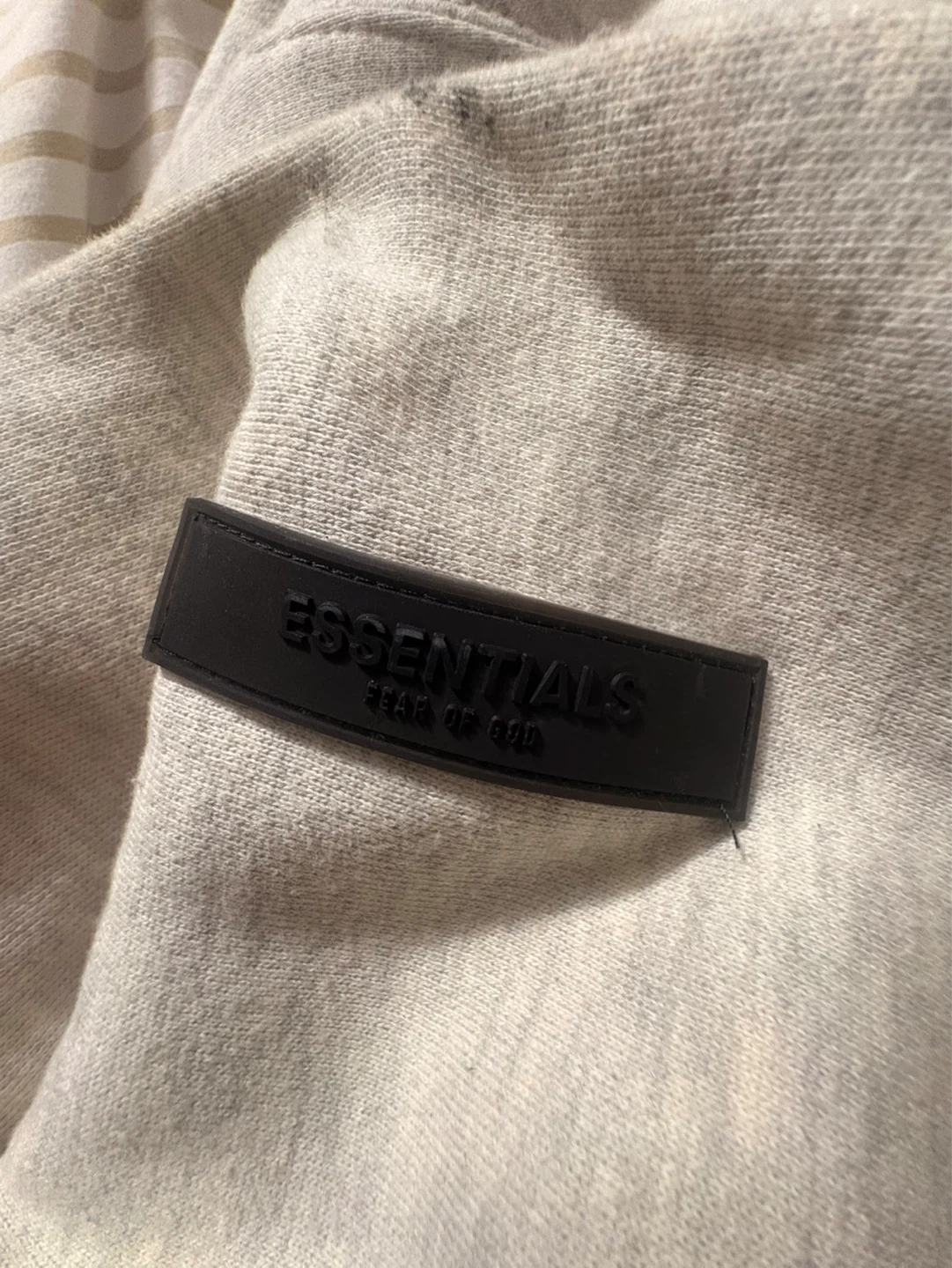 Essentials Fear of God Hoodie - Grey - Medium - photo 4