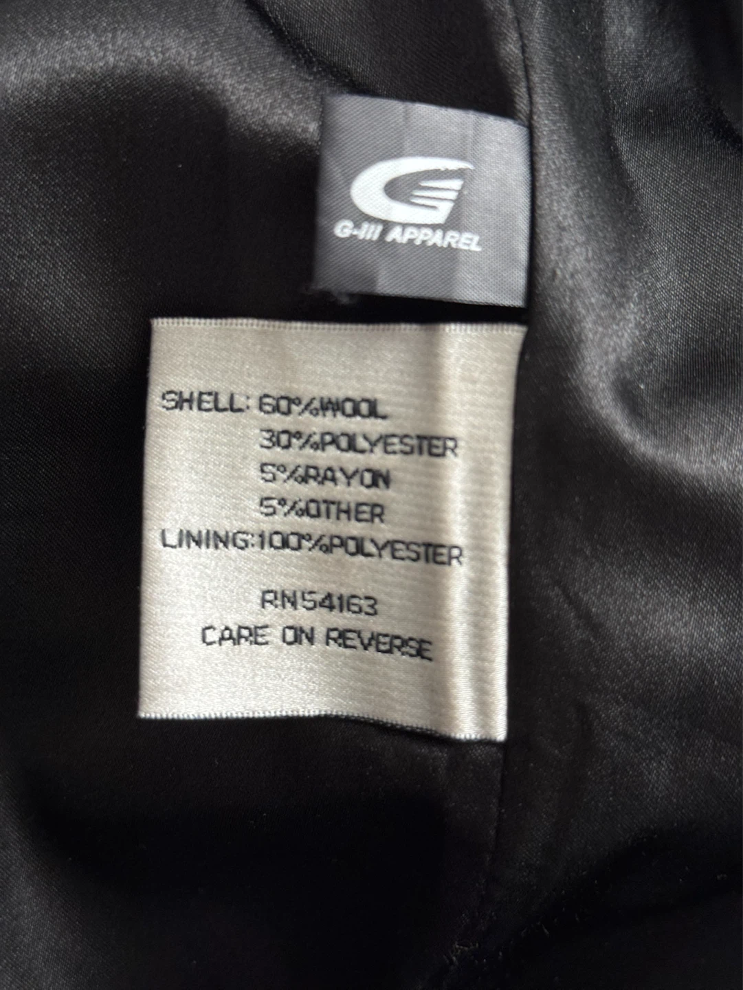 Kenneth Cole New York Black Wool Coat Size 6 - photo 3