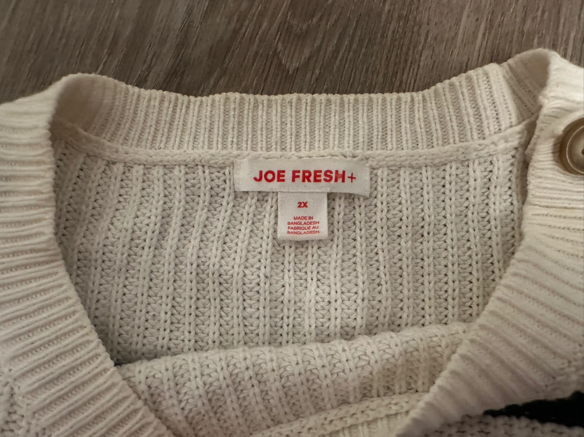 Joe Fresh+ Striped Sweater 2X - photo 4