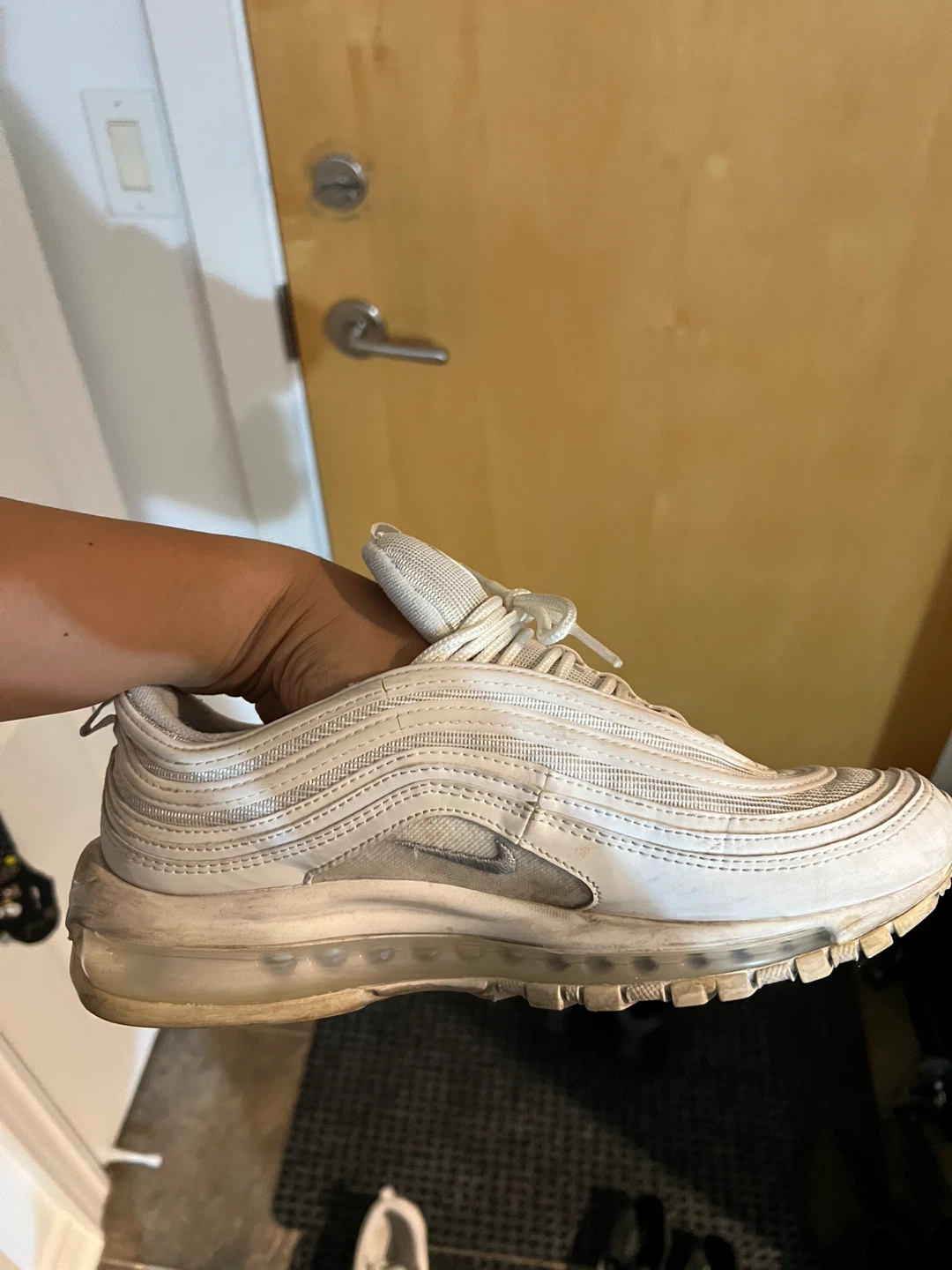 Nike Air Max 97 White Sneakers - US 8 - photo 5