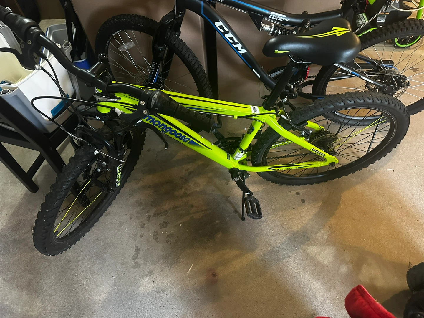 Mongoose Mountain Bike Neon Green