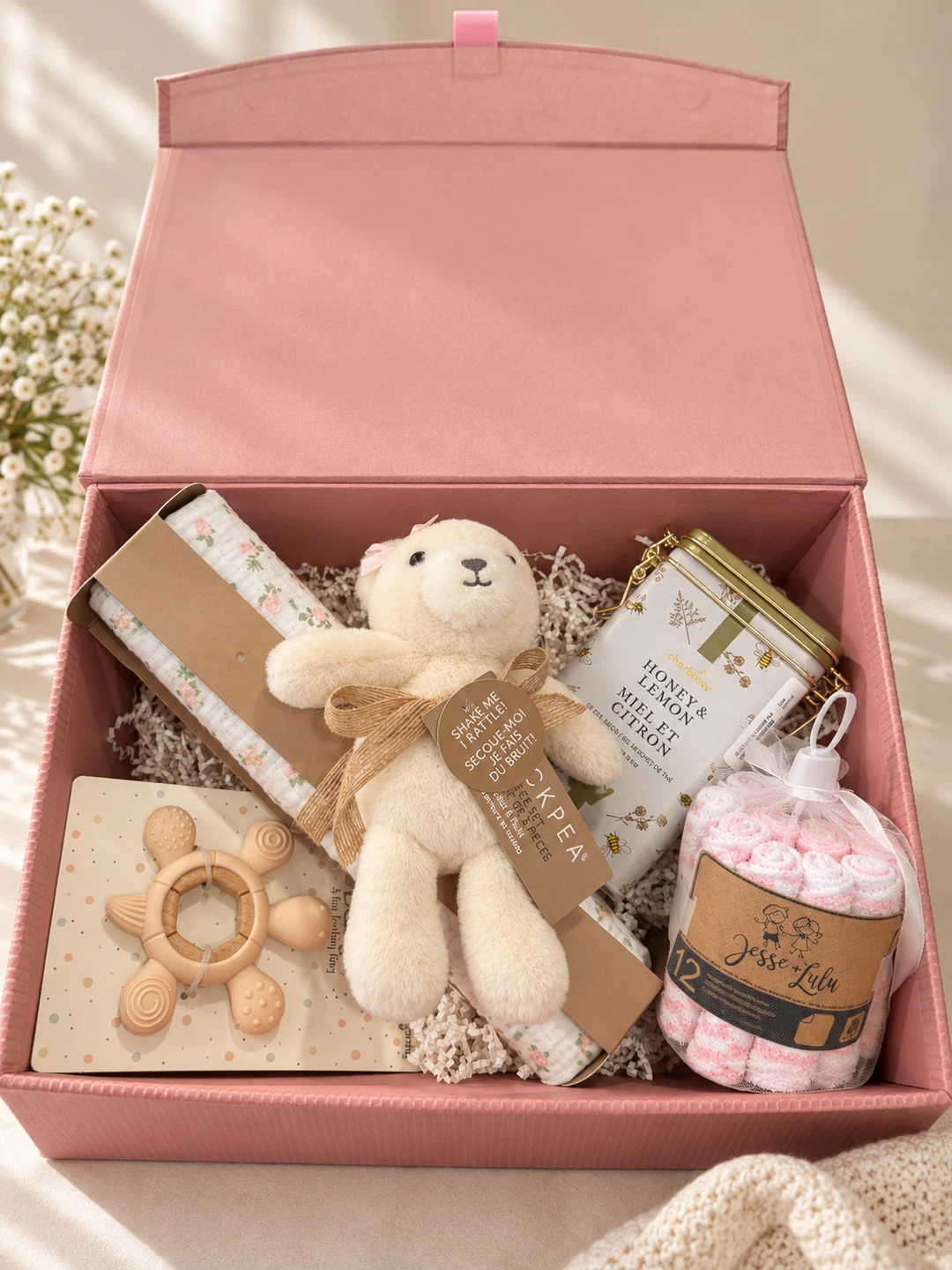 Luxury Baby Girl & New Mom Gift Box | Ready to Gift 🎀
