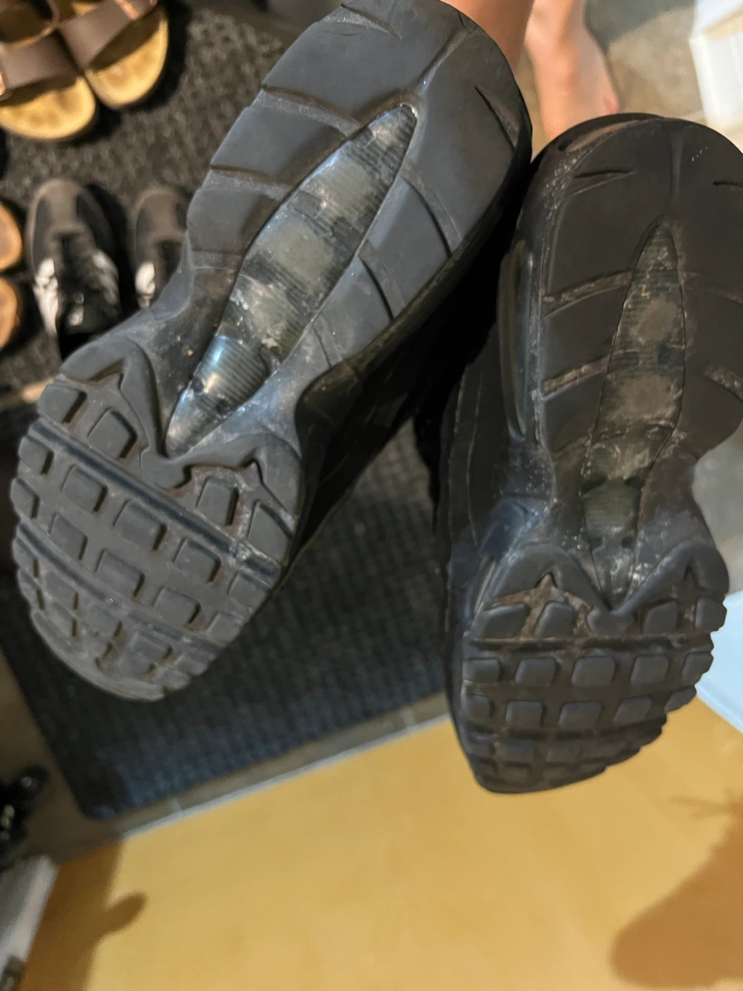 Nike Air Max 95 Triple Black Sneakers - photo 4
