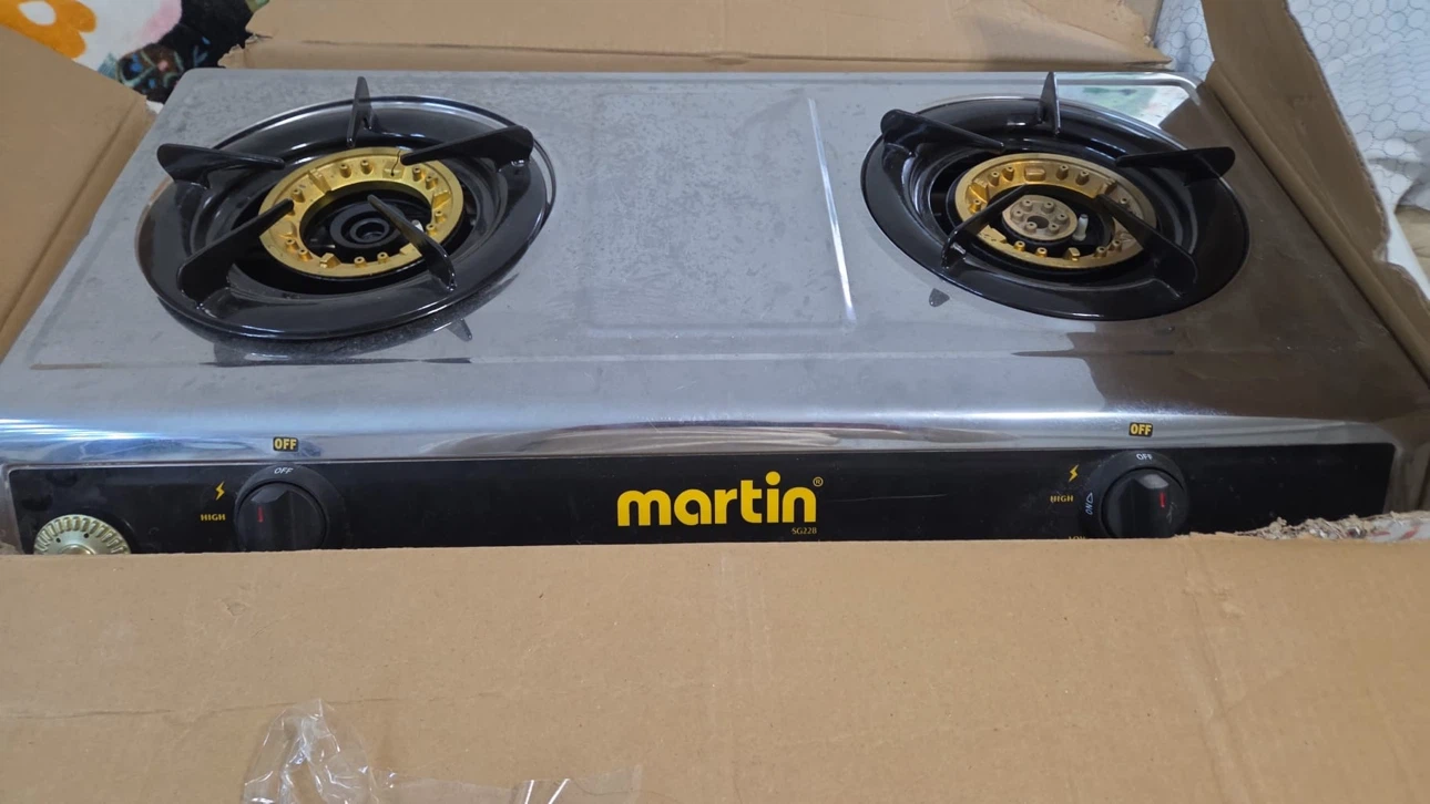 Martin SG22B Double Burner Propane Stove and Tank - photo 3