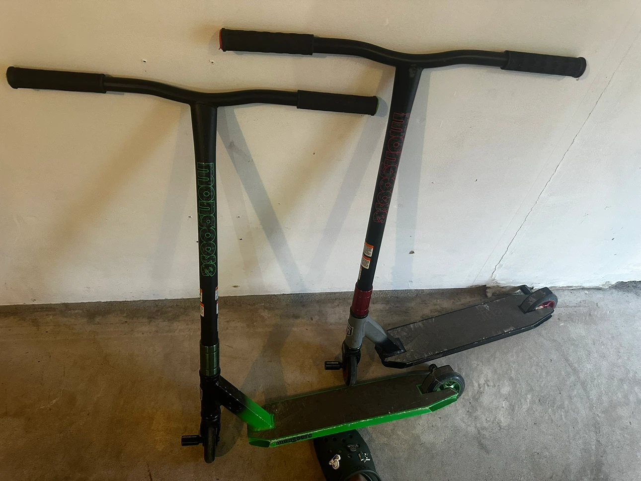 2 Mongoose Pro Stunt Scooters