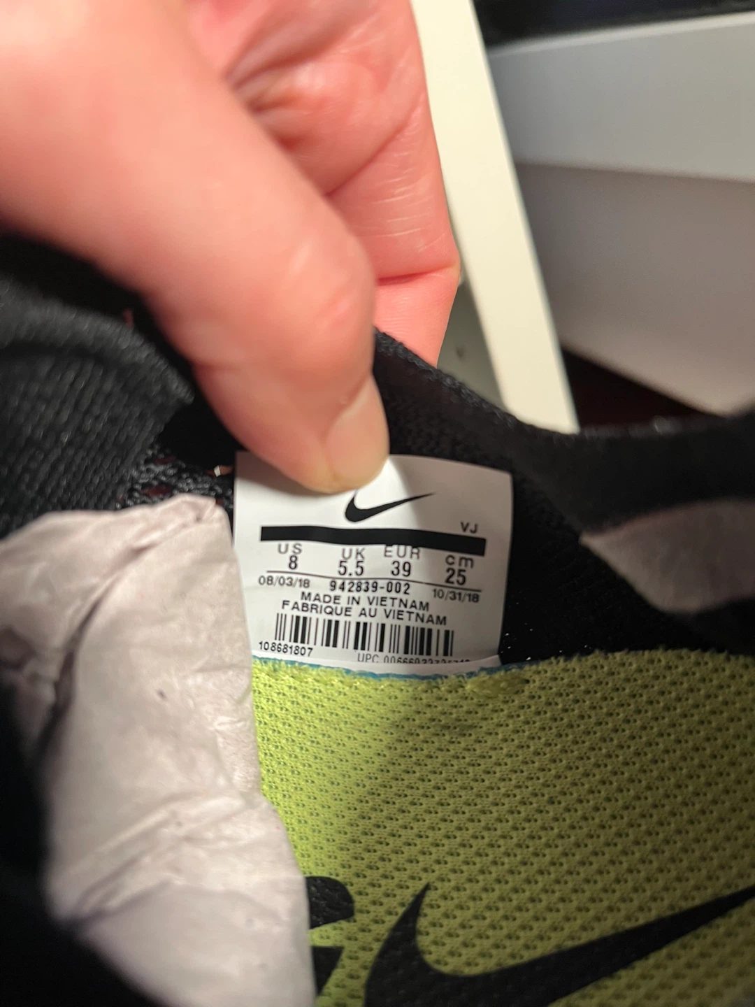 Nike Free Flyknit Black Running Shoes - photo 2