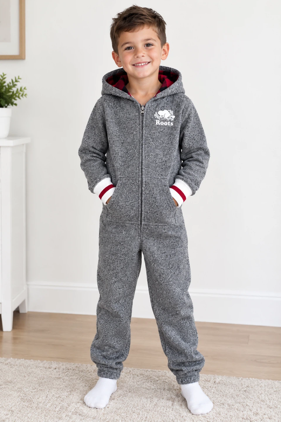 Roots Kids Cabin Onesie, Size S/P (5-6 Years)