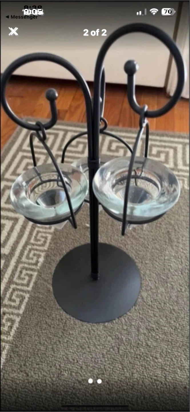 Gallery Collection Wrought Iron Candle Holder - photo 2