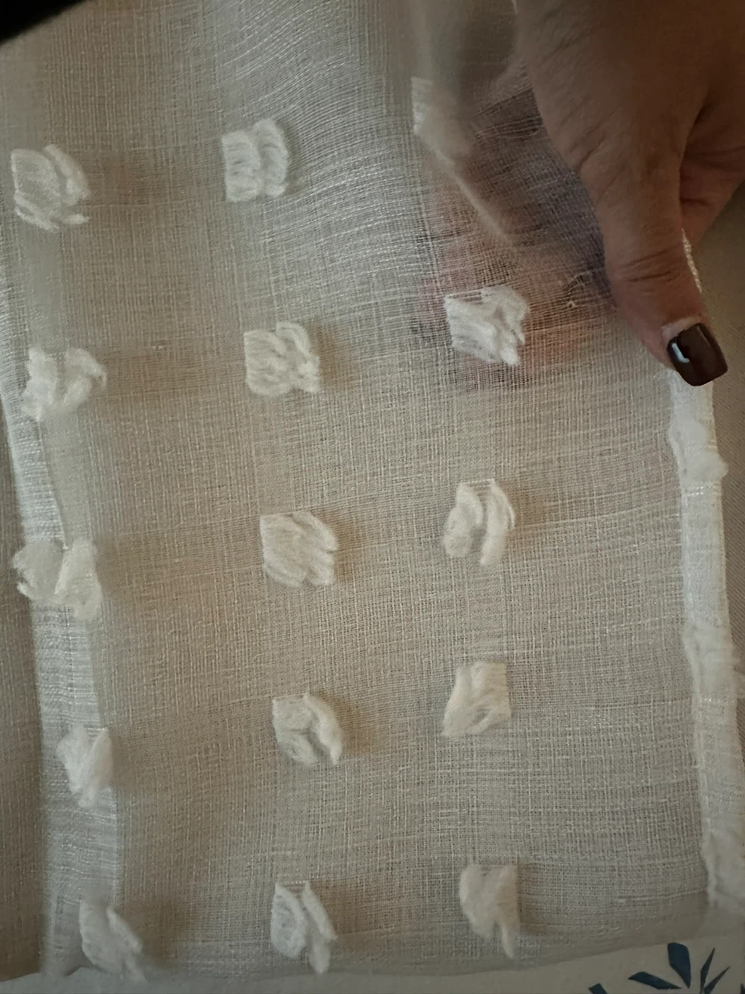 Blackout Room Curtains x 4 - White Tulle Like Fabric - photo 2