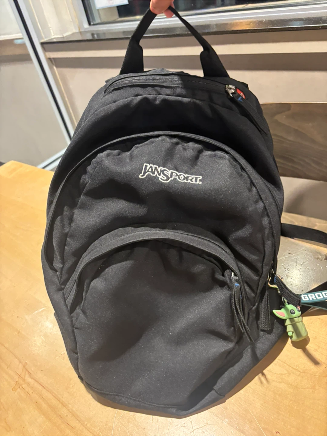 JanSport Black Backpack