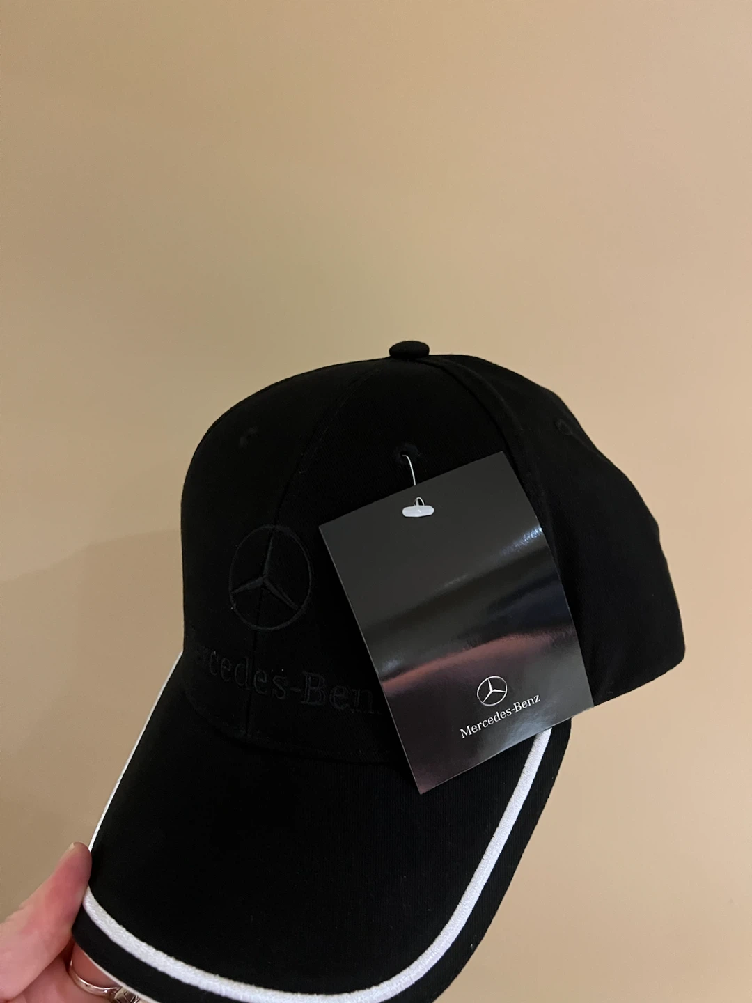 Mercedes-Benz black baseball cap
