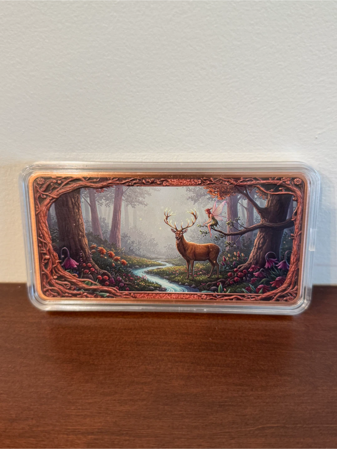 10 oz Copper Art Bar with Elk Motif - photo 2