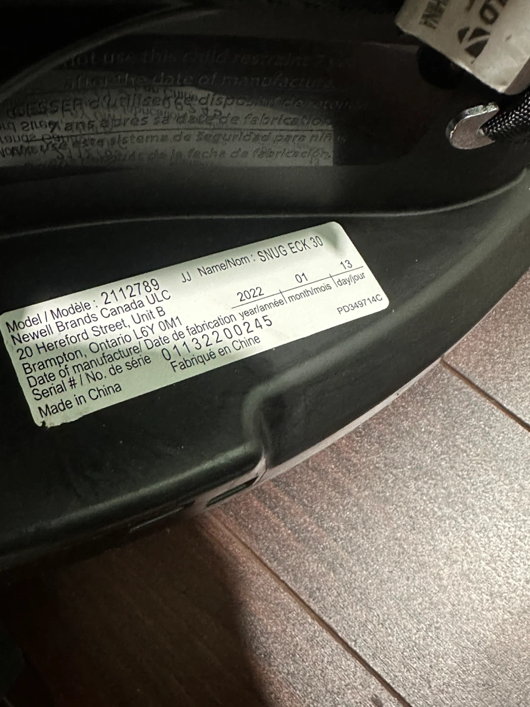 Graco car seat - photo 3