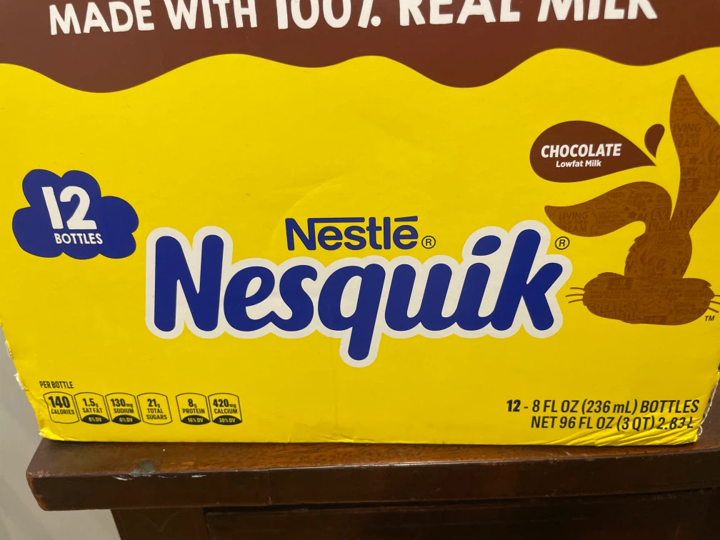 Nestle Nesquik Chocolate Lowfat Milk 12 Pack - photo 2