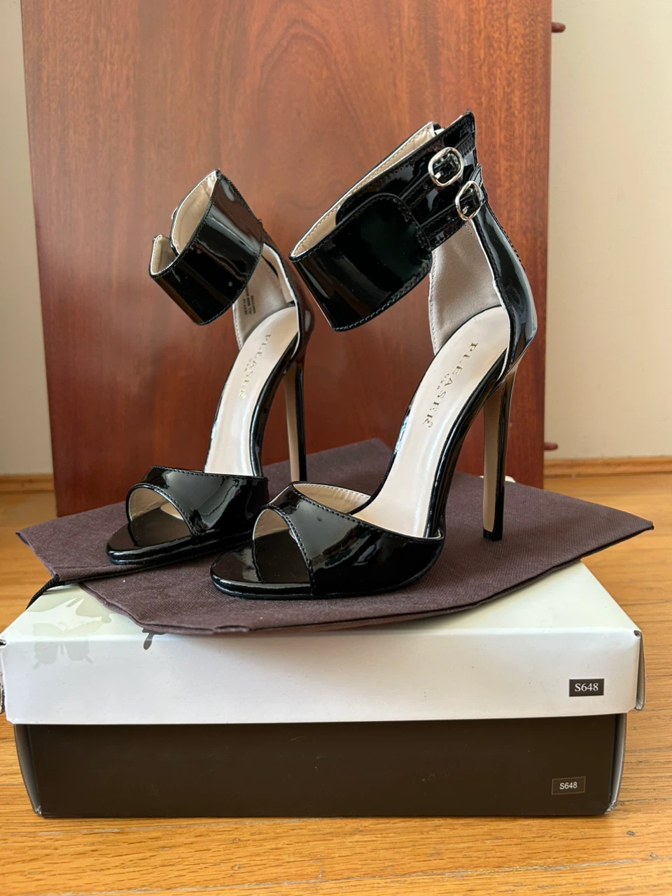 Black Patent Heels