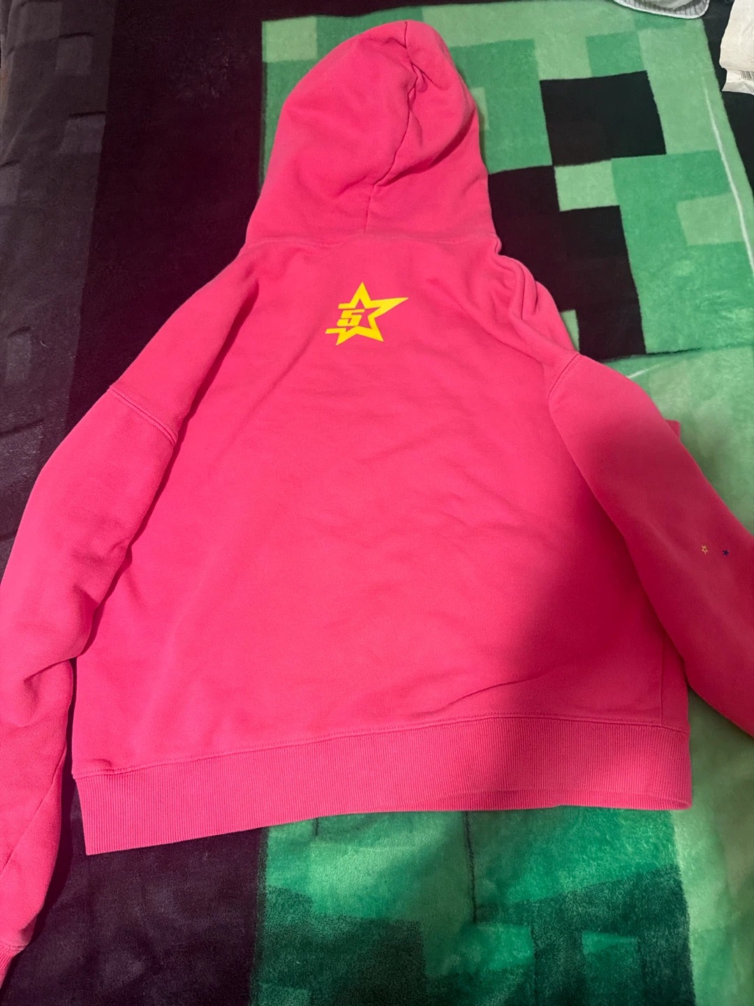 Pink sp5der hoodie - photo 4